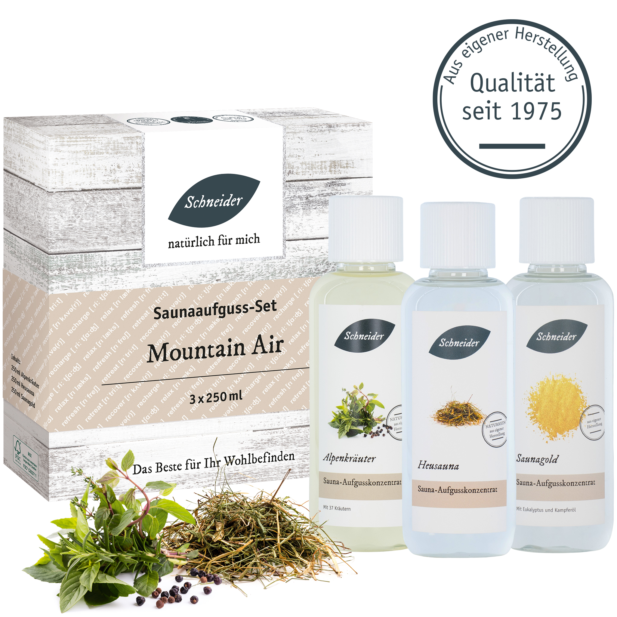 Saunaaufguss-Set - Mountain Air