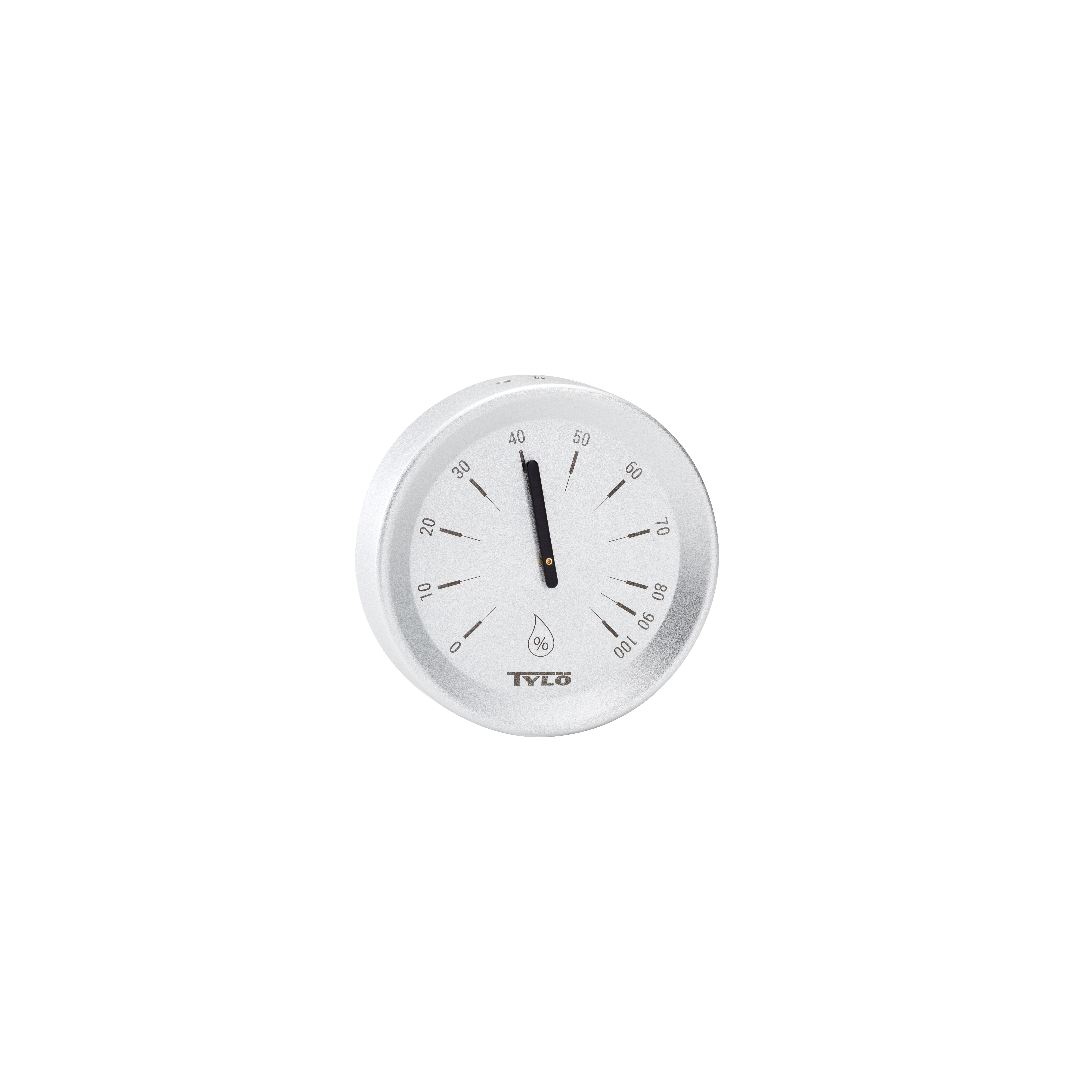 Tylö Hygrometer Brilliant Silver