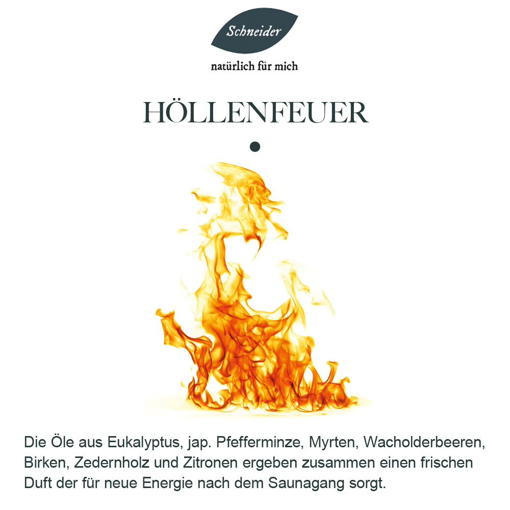 Saunaaufguss Höllenfeuer (Aufgusskonzentrat) 250 ml