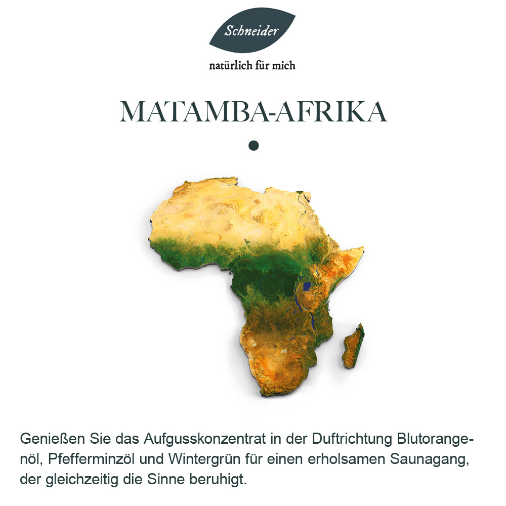 Saunaaufguss Matamba Afrika (Aufgusskonzentrat) 250 ml