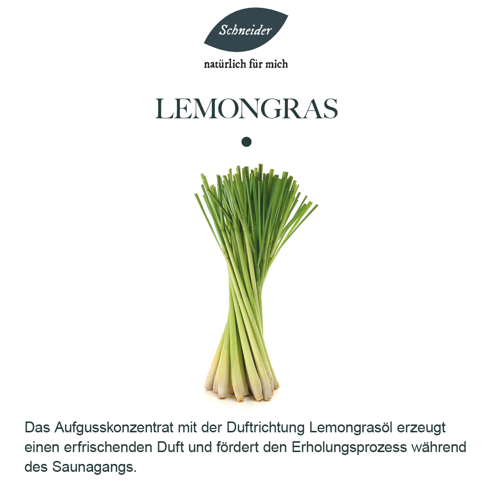 Saunaaufguss Lemongras (Aufgusskonzentrat) 250 ml