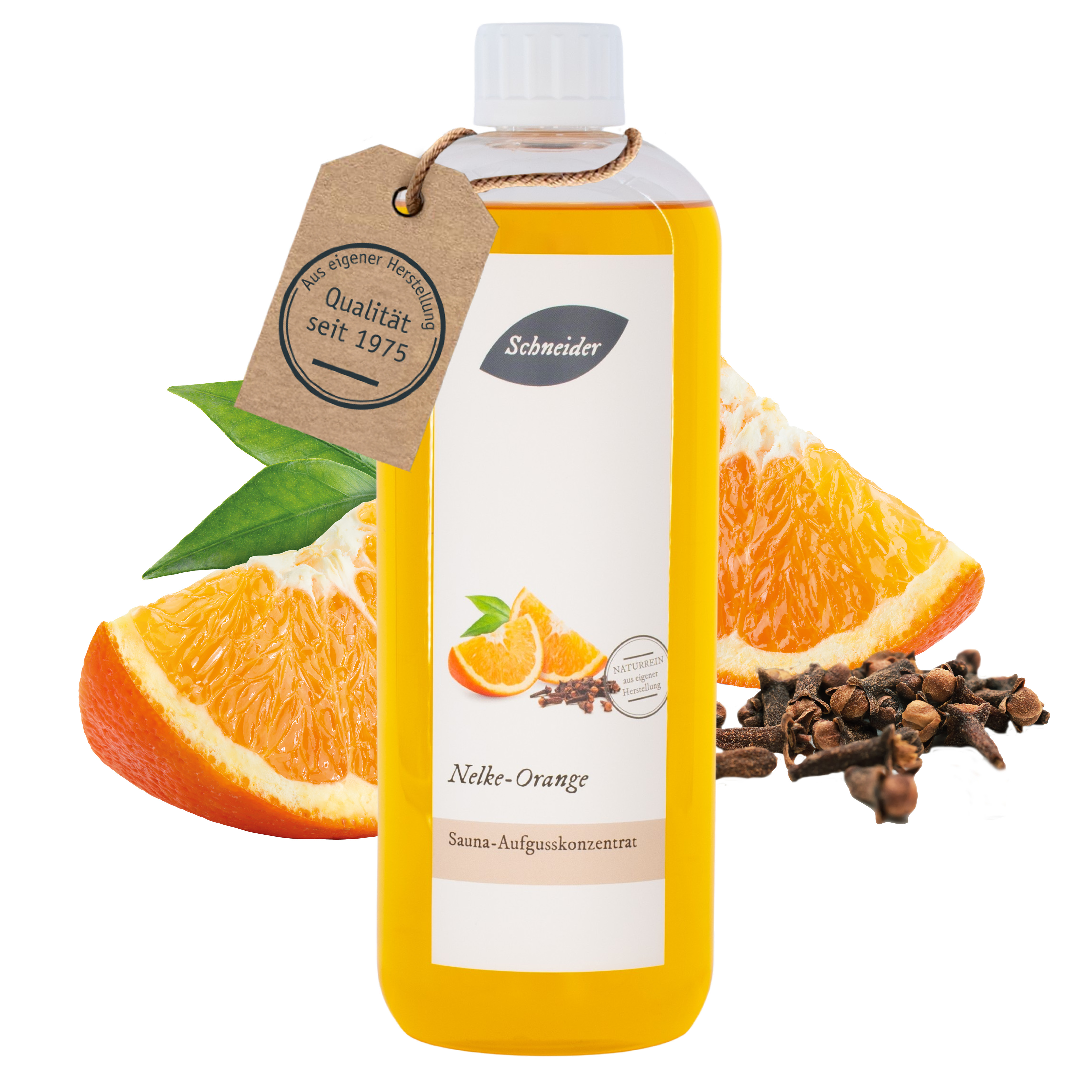 Saunaaufguss Nelke-Orange (Aufgusskonzentrat) 250 ml