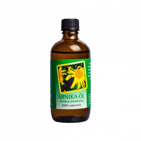 Arnika-Öl 100 % naturrein 100 ml Flasche