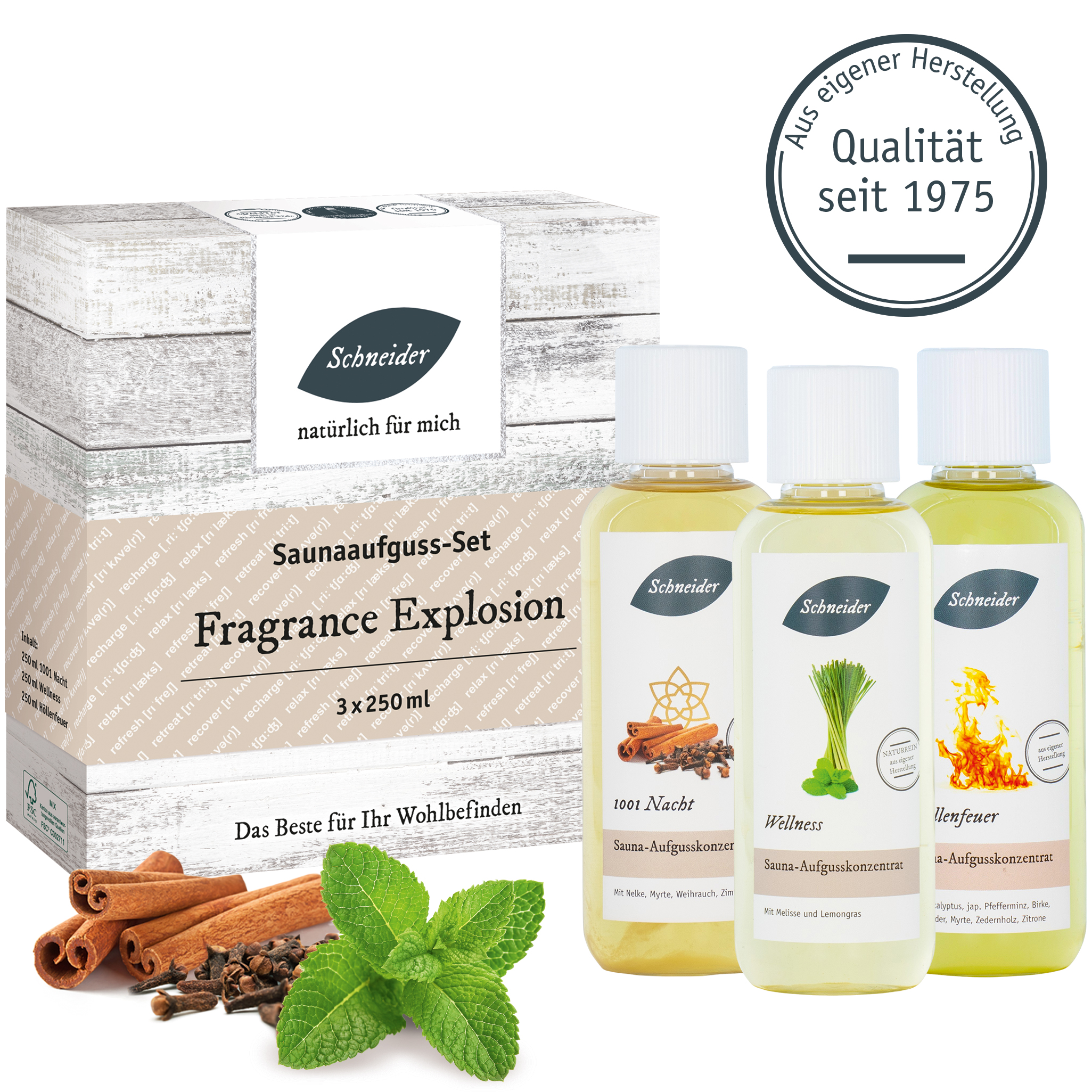 Saunaaufguss-Set - Fragrance Explosion
