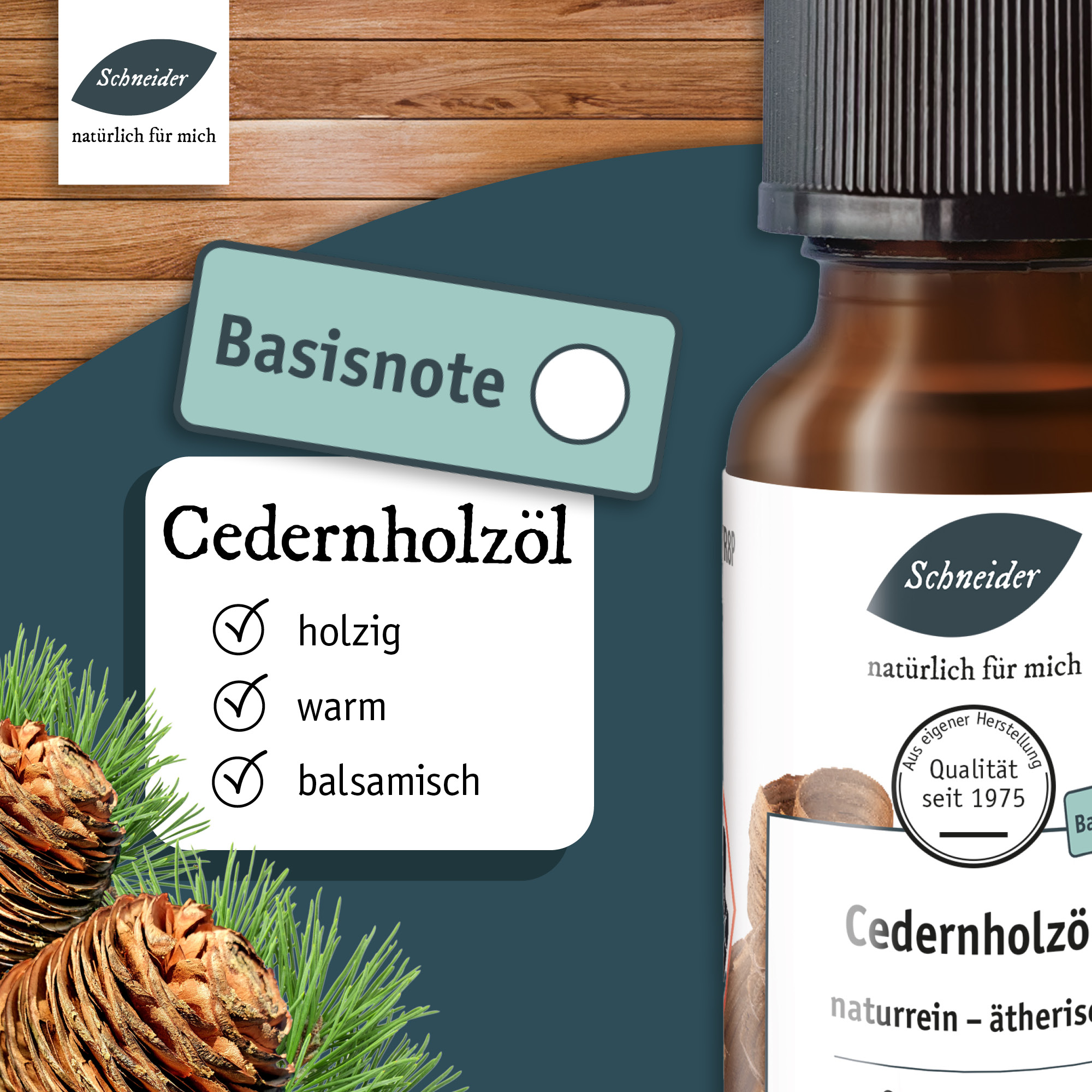 Ätherisches Öl Cedernholz 20ml