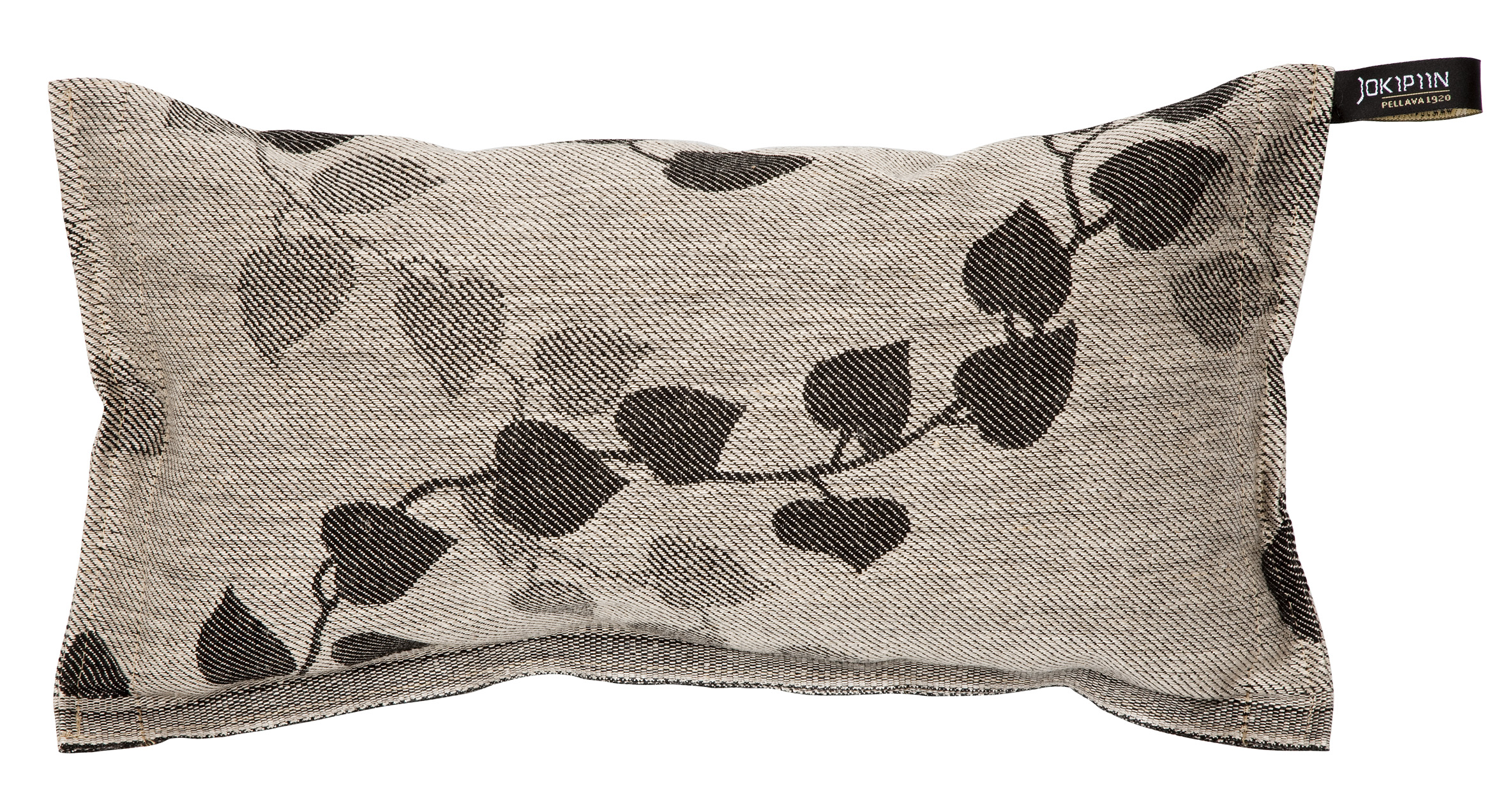 Jokipiin-Saunakissen „Tuuli beige braun natur" aus Leinen-Baumwoll-Mix (Made in Finnland)