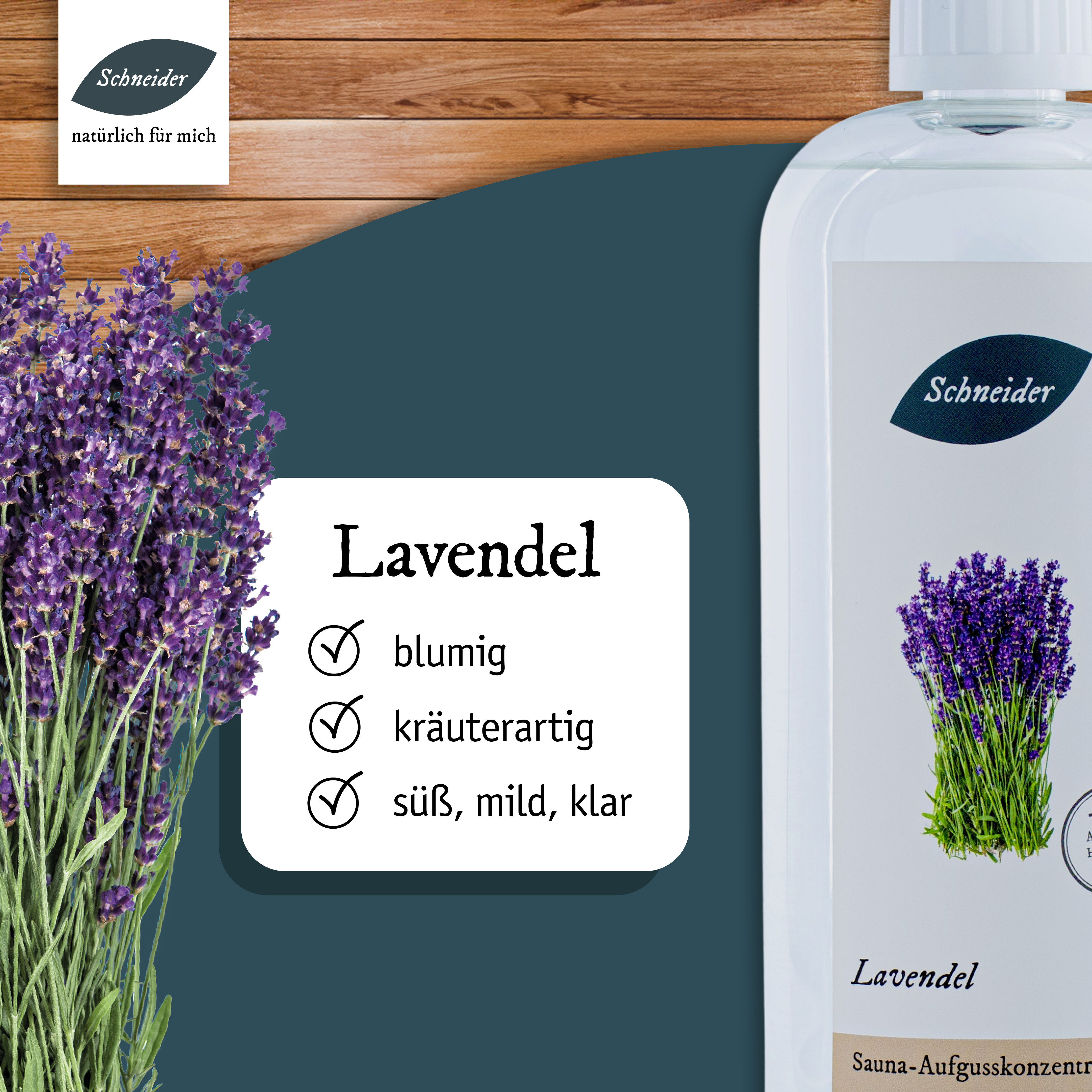 Saunaaufguss Lavendel (Aufgusskonzentrat) 250 ml