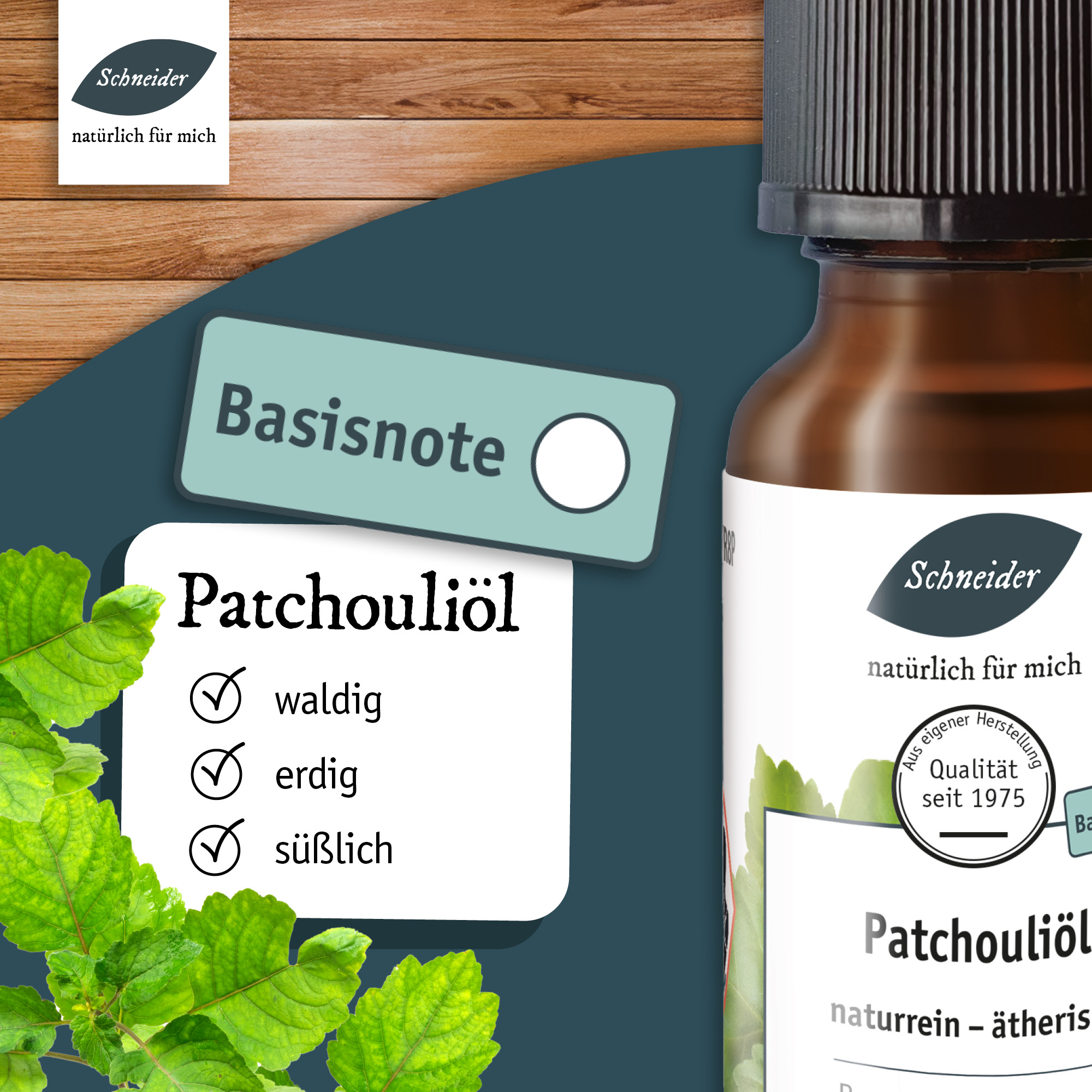 Ätherisches Öl Patchouli 20ml