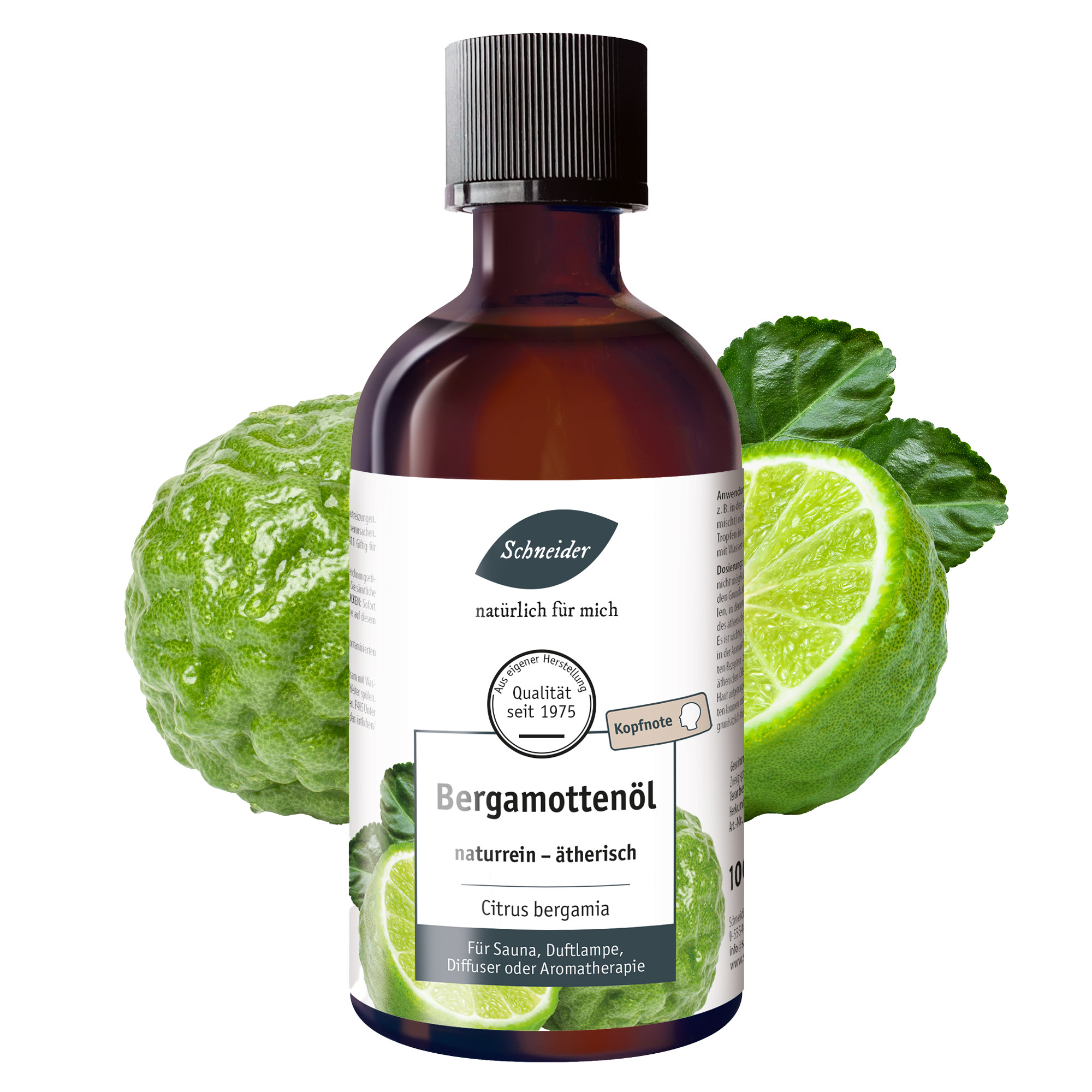 Ätherisches Öl Bergamotte 100ml