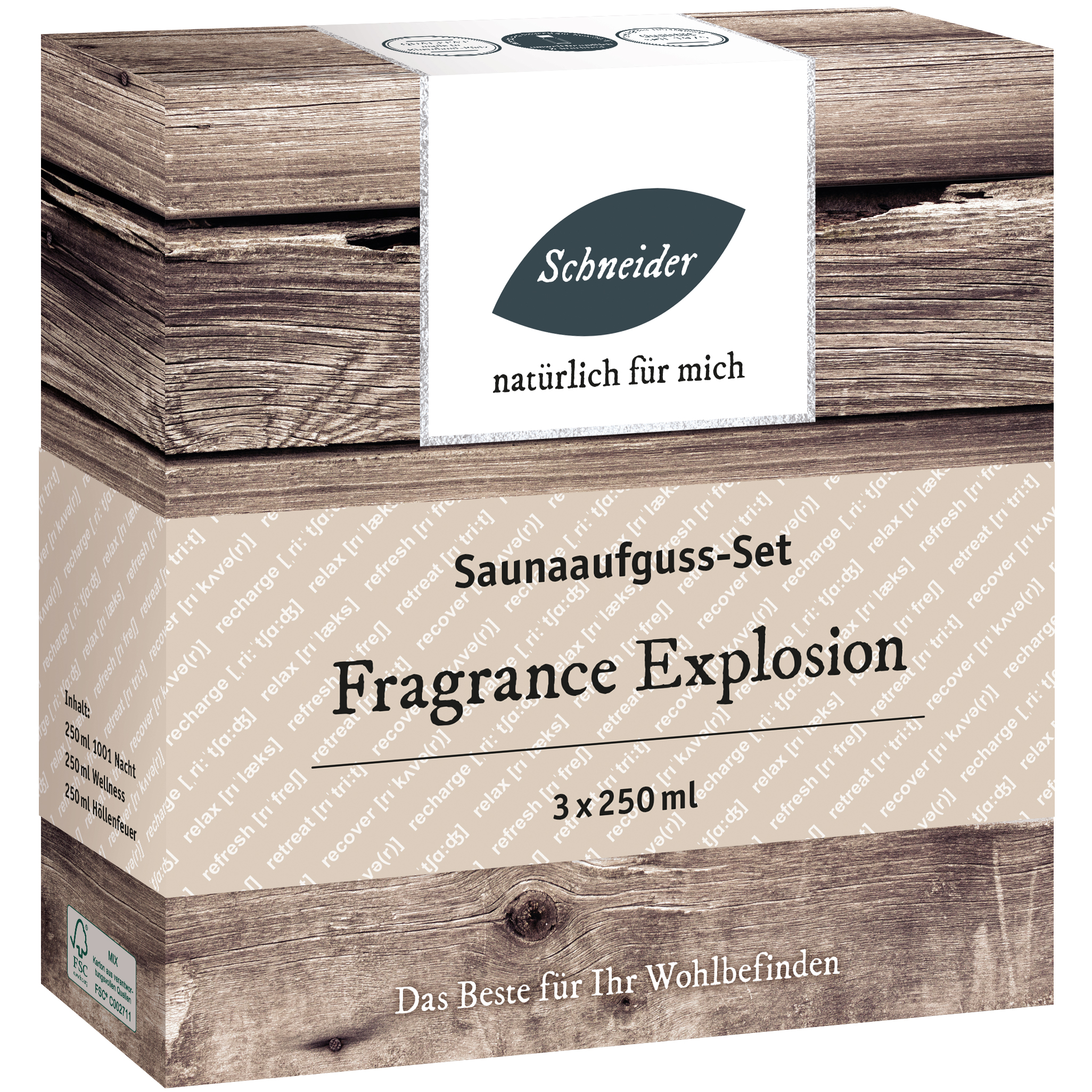 Saunaaufguss-Set - Fragrance Explosion