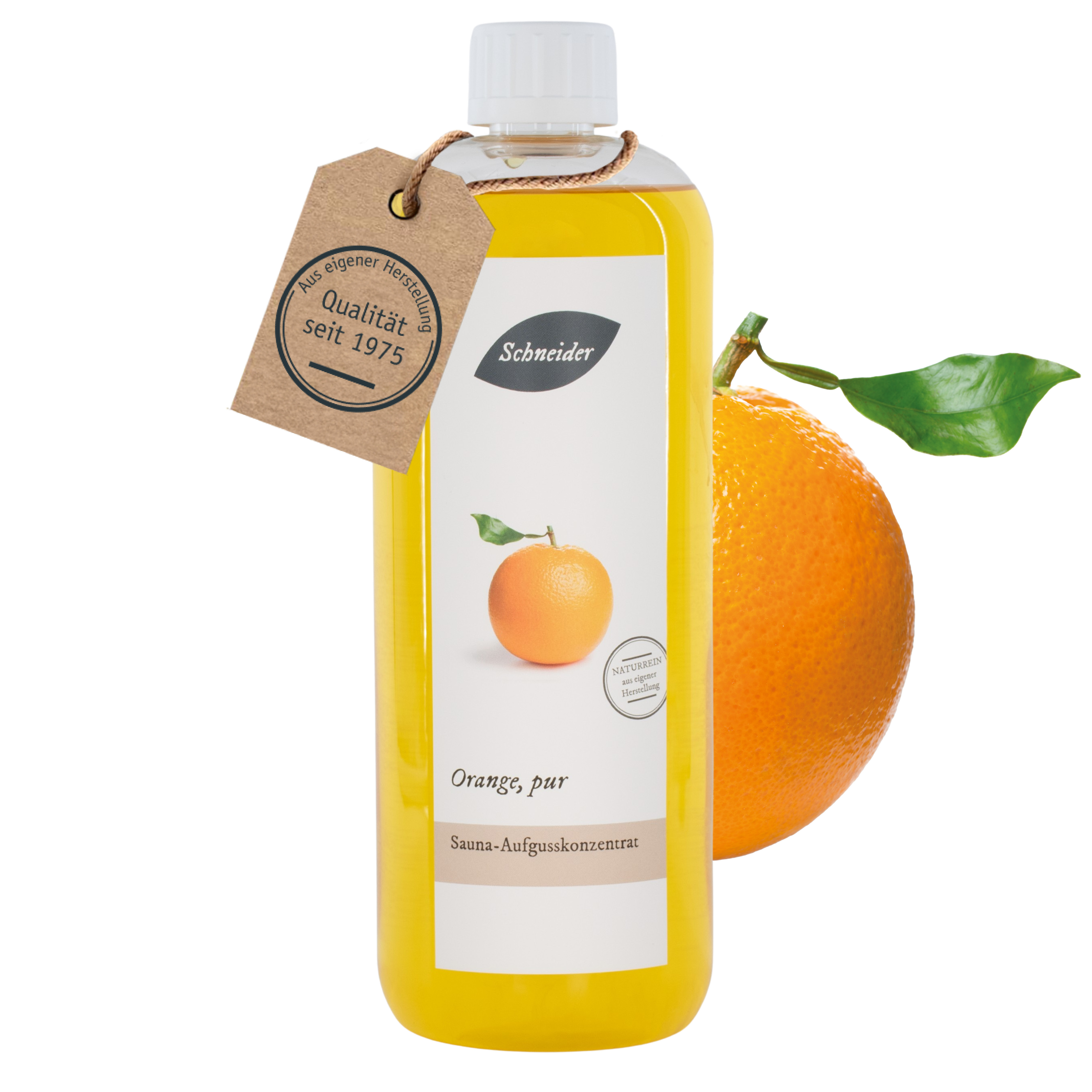 Saunaaufguss Orange Pur (Aufgusskonzentrat) 250 ml