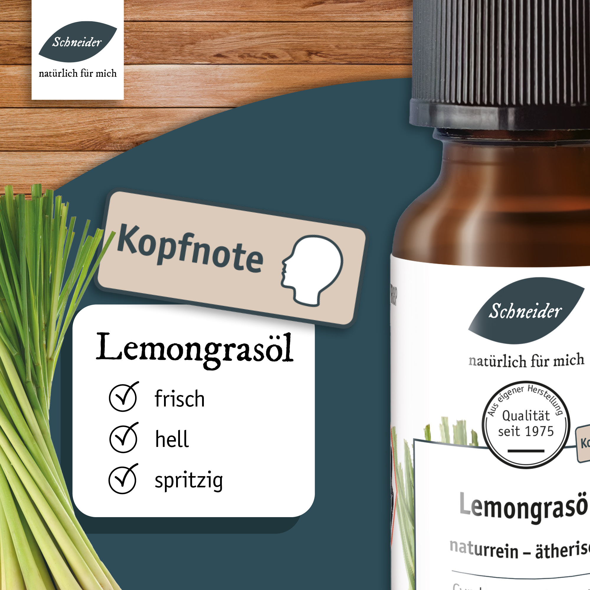 Ätherisches Öl Lemongras 20ml