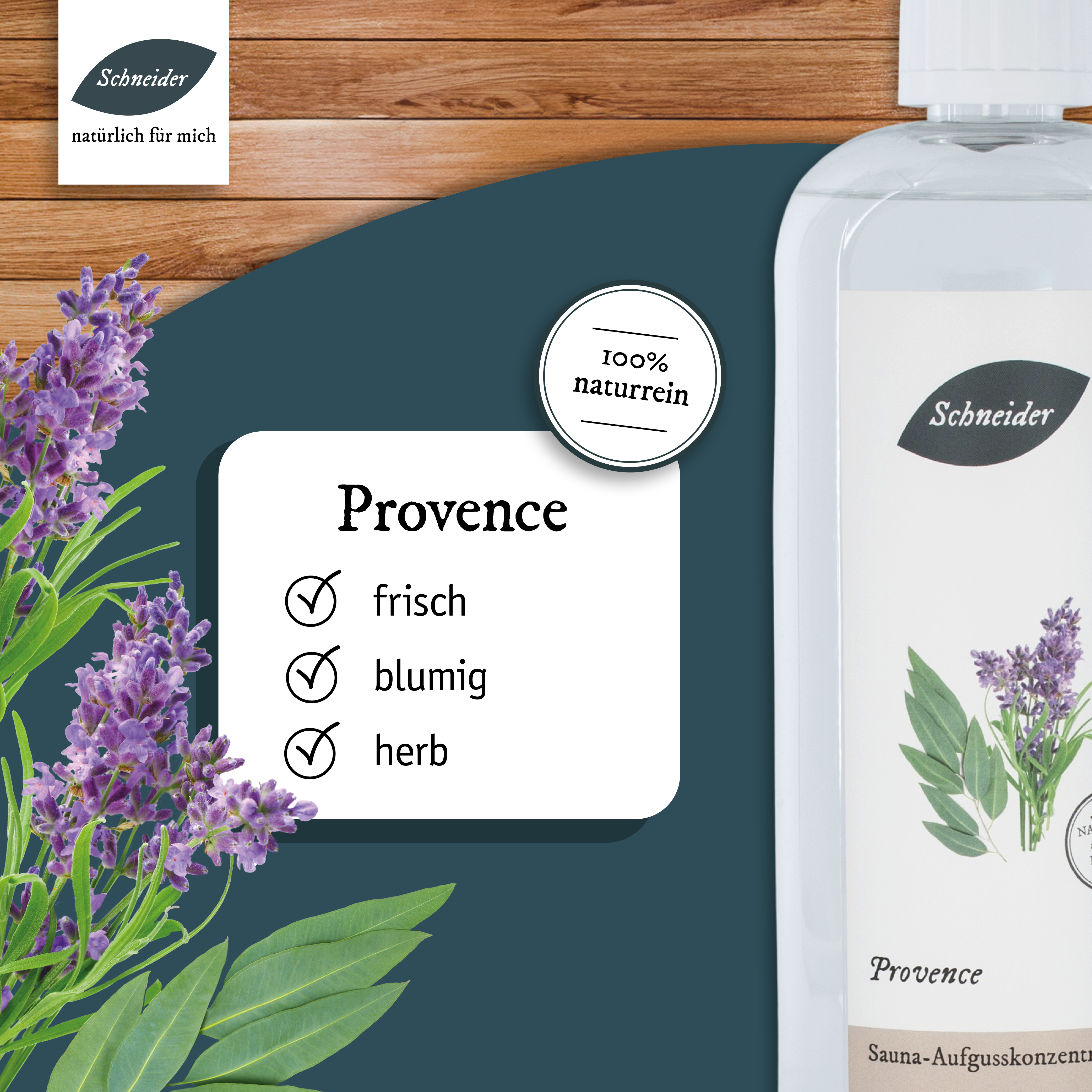 Saunaaufguss Provence (Aufgusskonzentrat) 1000 ml