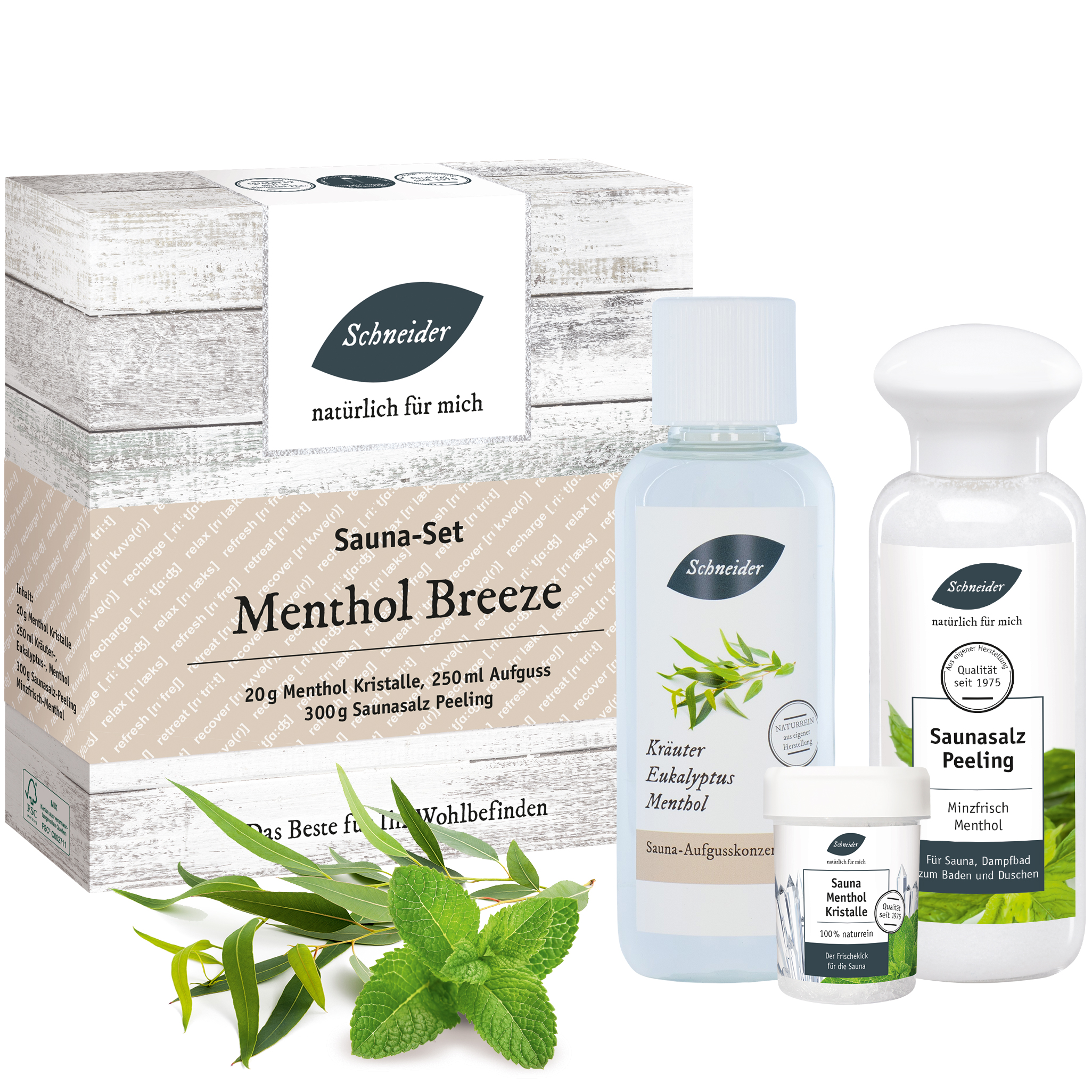 Sauna-Set - Menthol Breeze