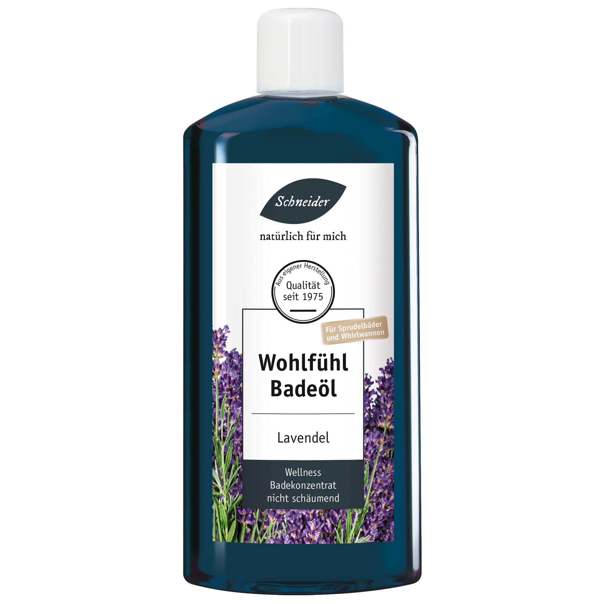 Lavendel-Wohlfühlbad mit Jojobaöl 500 ml Flasche