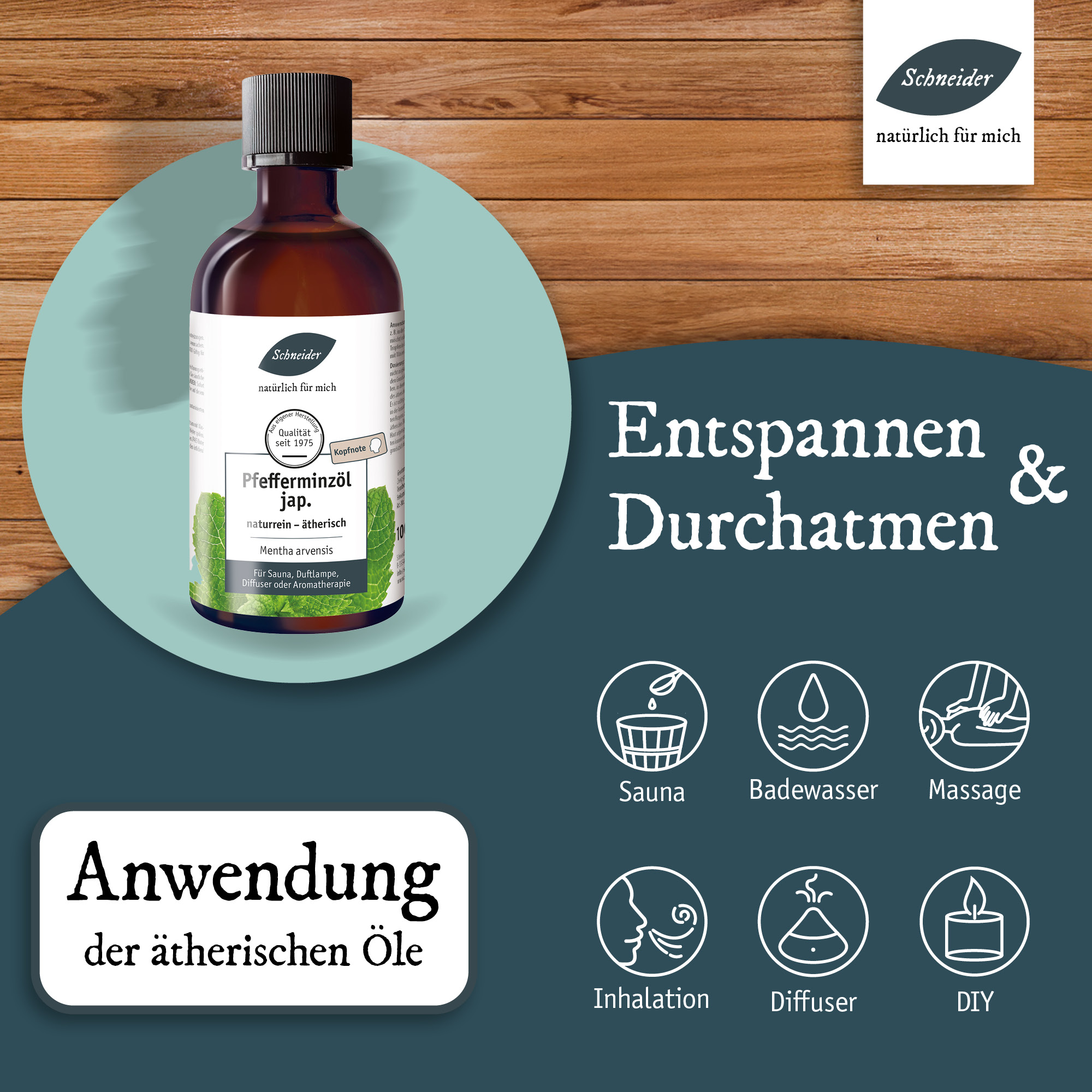 Ätherisches Öl Japan Minzöl 100ml