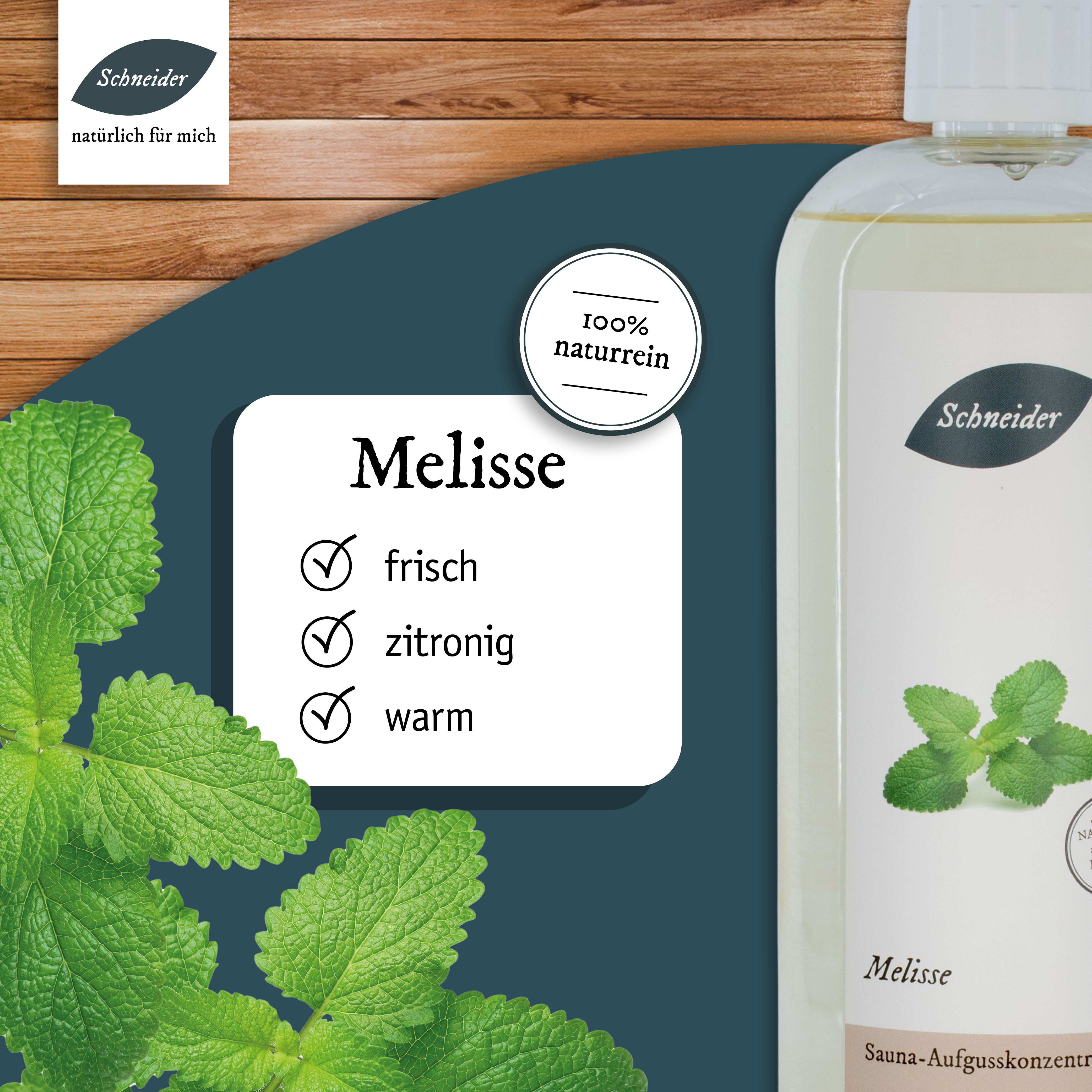 Saunaaufguss Melisse (Aufgusskonzentrat) 20 ml