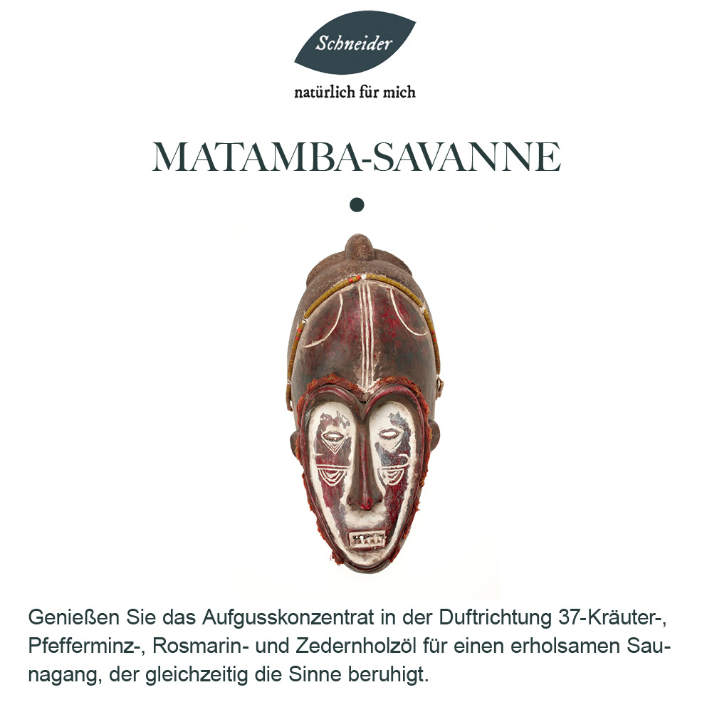 Saunaaufguss Matamba Savanne (Aufgusskonzentrat) 250 ml