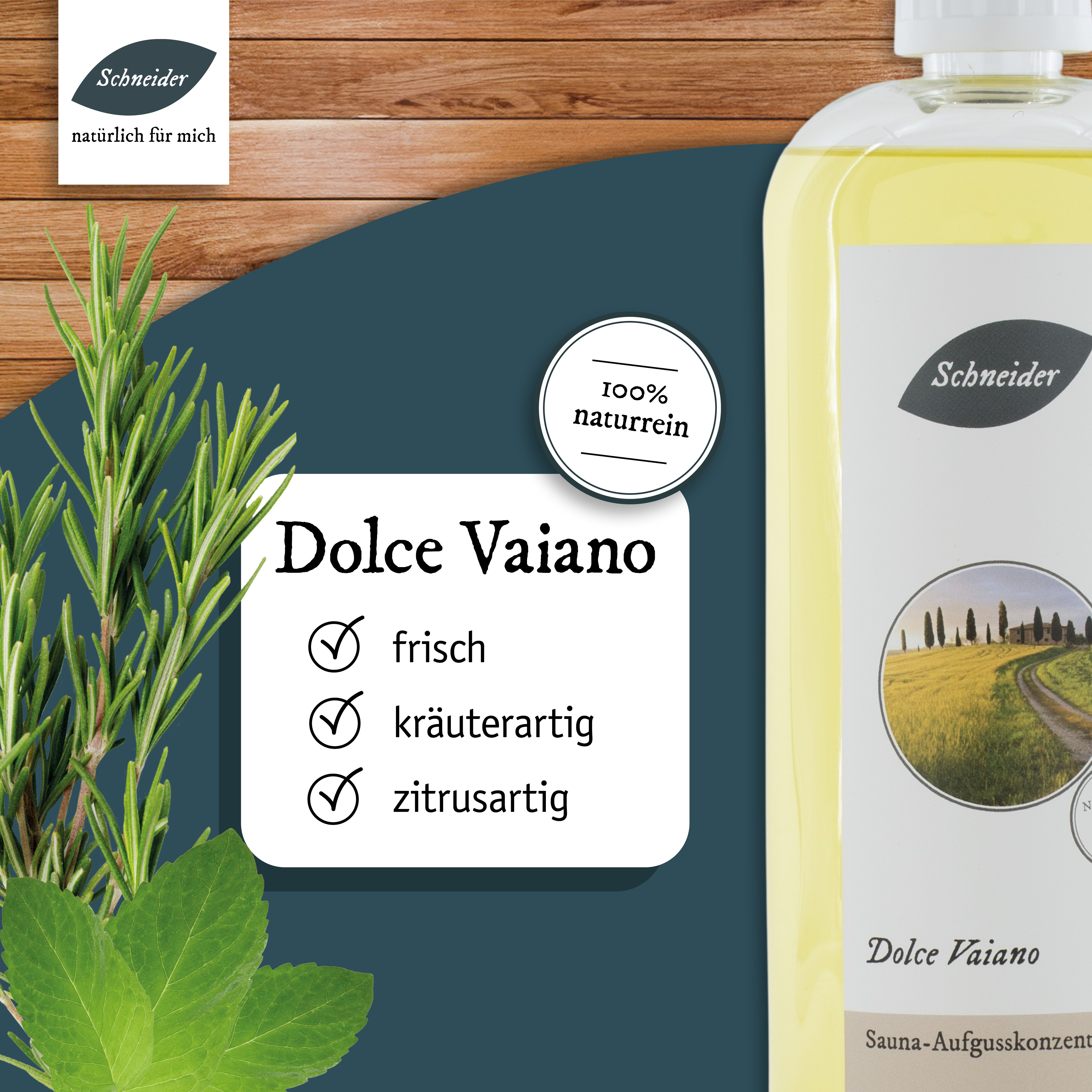 Saunaaufguss Dolce Vaiano (Aufgusskonzentrat) 250 ml
