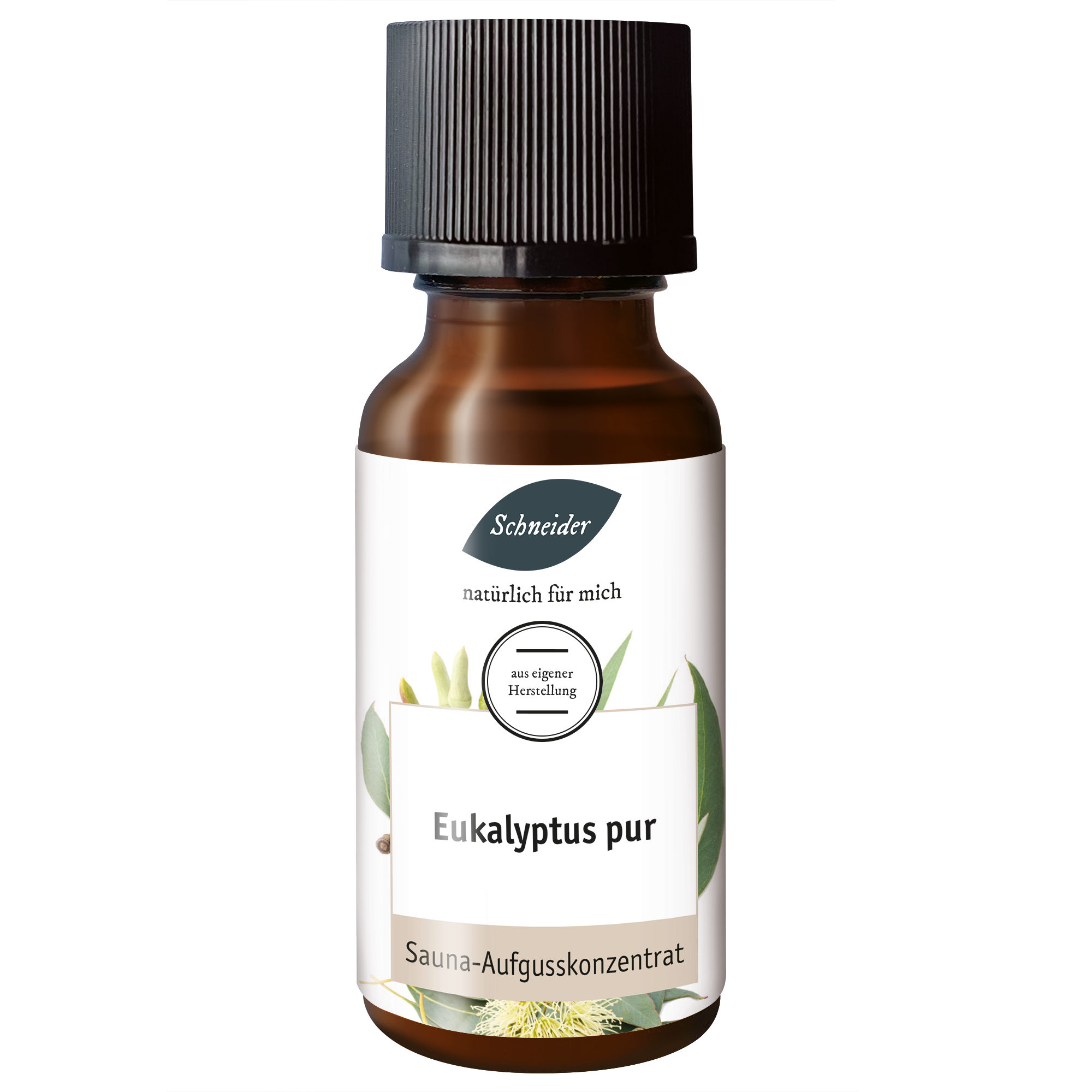Saunaaufguss Eukalyptus pur (Aufgusskonzentrat) 20 ml