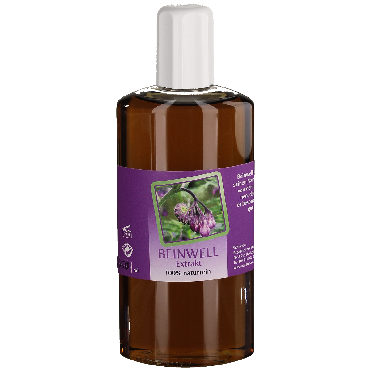 Beinwell 100% naturrein 250 ml Flasche