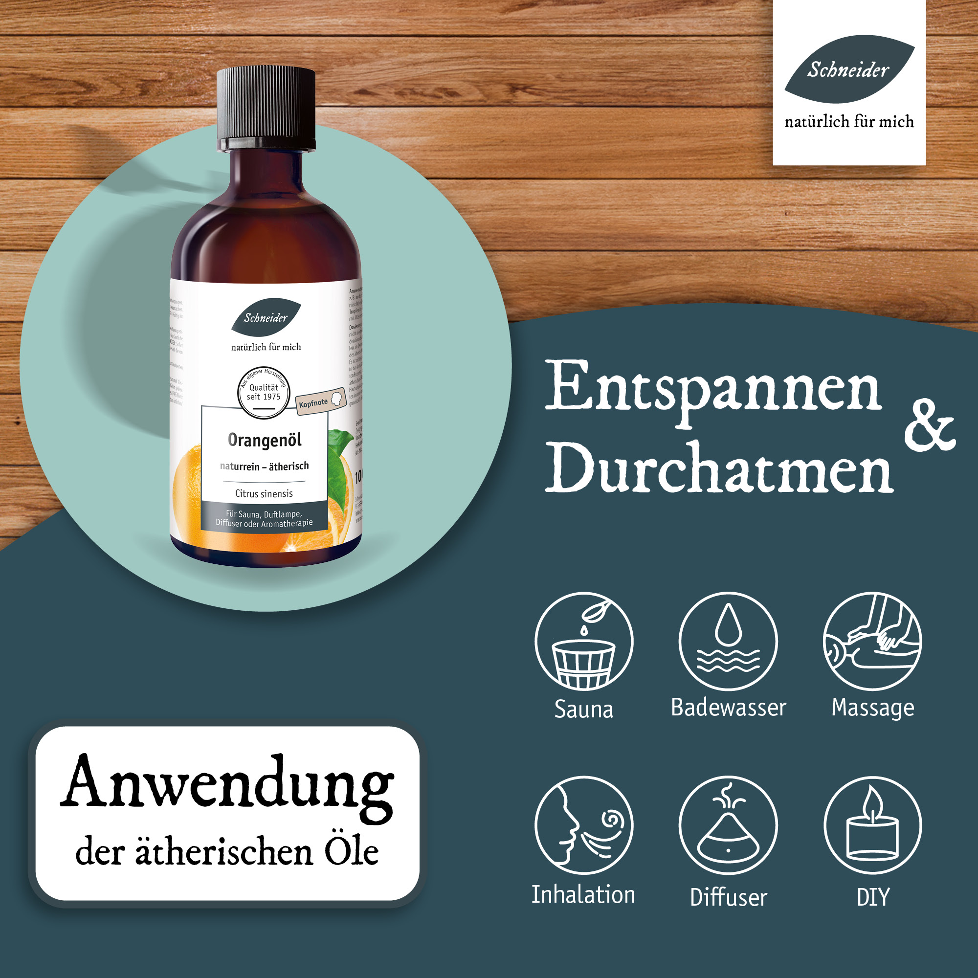 Ätherisches Öl Orange 100ml