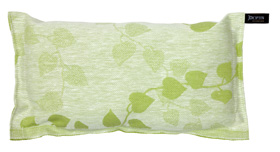 Jokipiin-Saunakissen „Tuuli lindgrün" aus Leinen-Baumwoll-Mix (Made in Finnland)