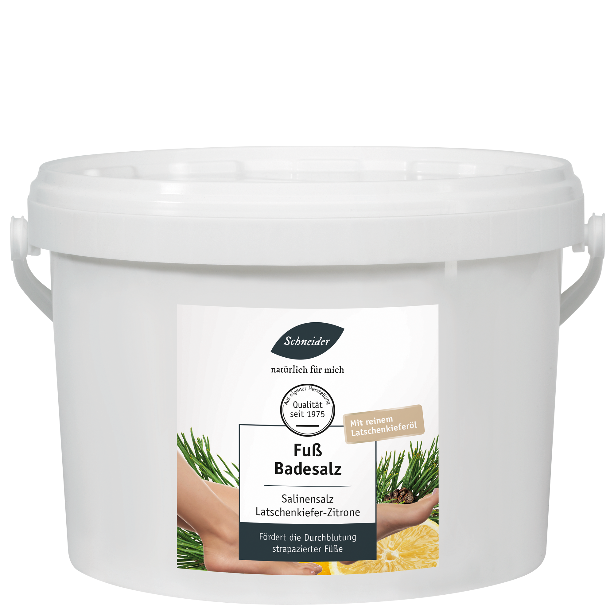 Wohltuendes Fußbadesalz 10 kg Eimer