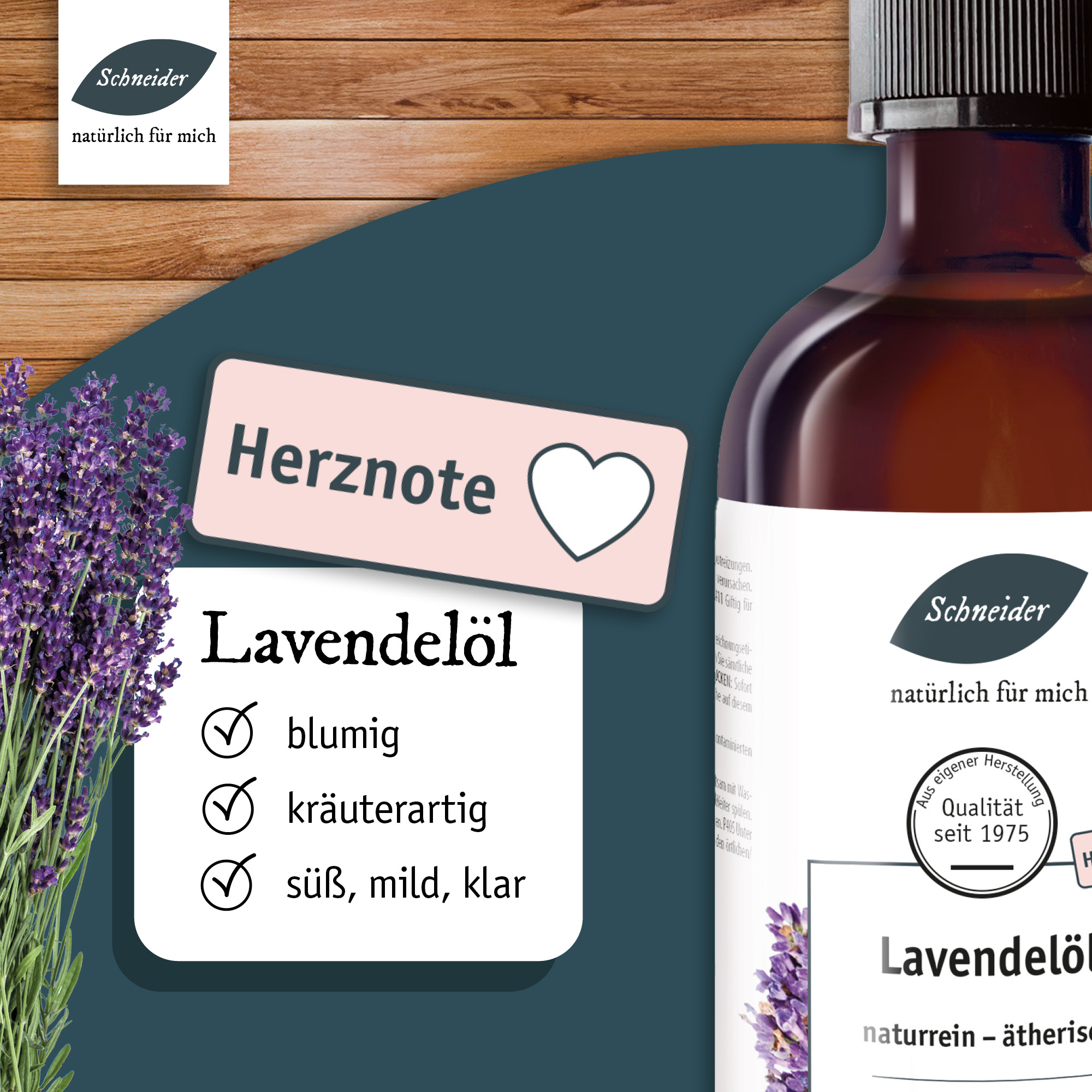 Ätherisches Öl Lavendel 100ml